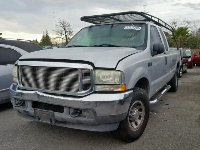 1FTNX20L44EA49606 - 2004 FORD F250 SUPER SILVER photo 2