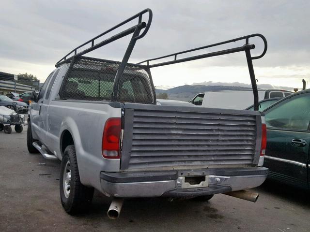 1FTNX20L44EA49606 - 2004 FORD F250 SUPER SILVER photo 3