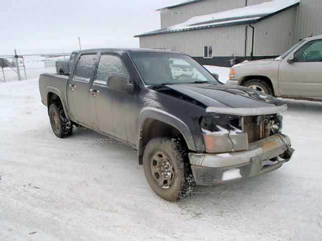 1GCDT13E578109989 - 2007 CHEVROLET COLORADO BLACK photo 1