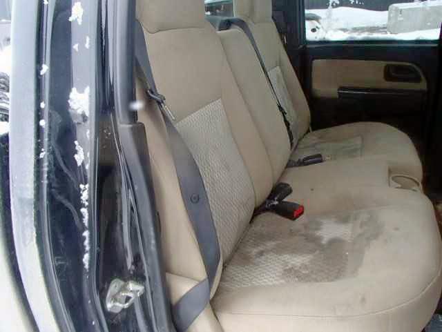 1GCDT13E578109989 - 2007 CHEVROLET COLORADO BLACK photo 6