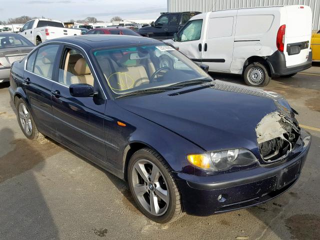 WBAEW53495PN39387 - 2005 BMW 330 XI BLUE photo 1