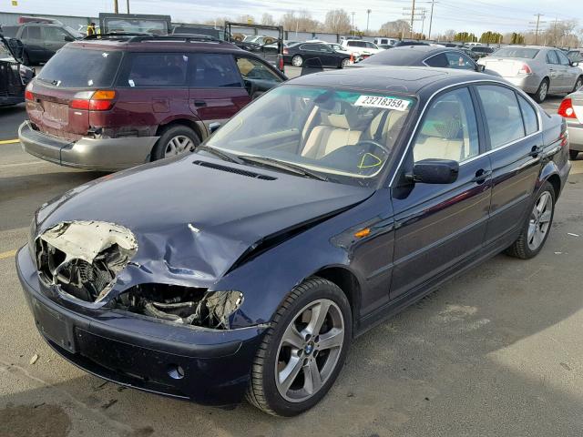 WBAEW53495PN39387 - 2005 BMW 330 XI BLUE photo 2