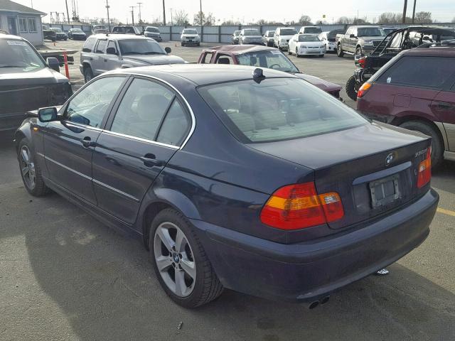 WBAEW53495PN39387 - 2005 BMW 330 XI BLUE photo 3