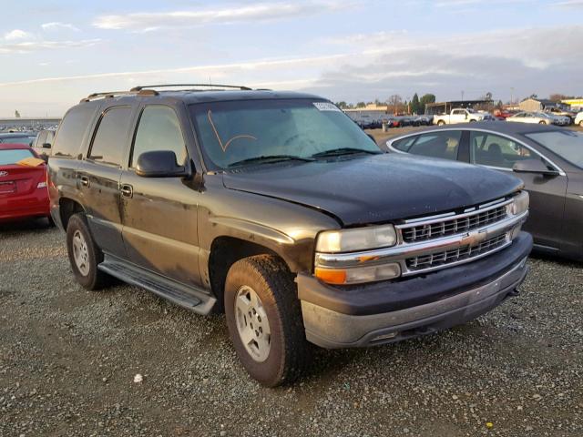 1GNEK13T61J162827 - 2001 CHEVROLET TAHOE K150 BLACK photo 1