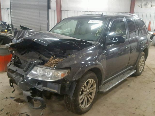 5S3ET13S882802743 - 2008 SAAB 9-7X 4.2I BLACK photo 2