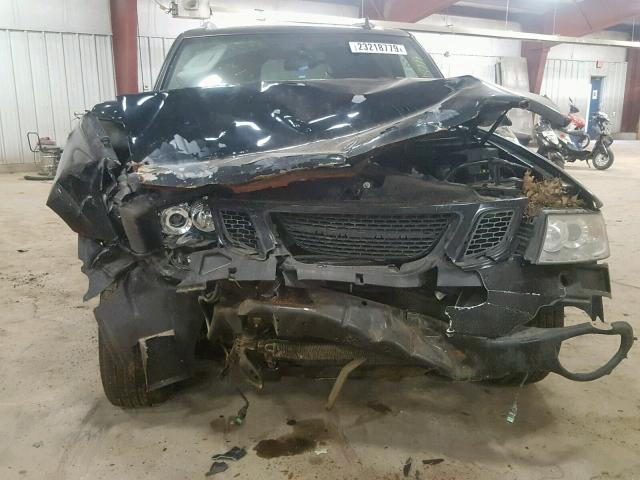 5S3ET13S882802743 - 2008 SAAB 9-7X 4.2I BLACK photo 9