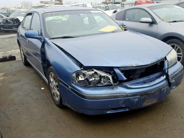 2G1WF55EXY9126306 - 2000 CHEVROLET IMPALA BLUE photo 1