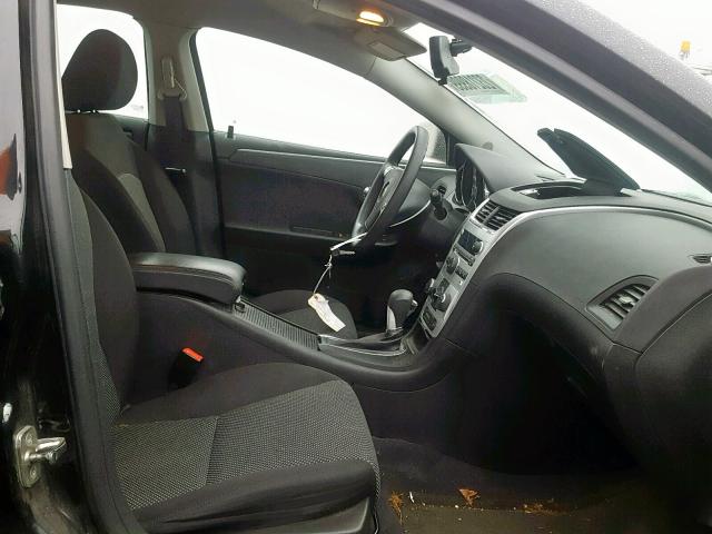 1G1ZC5E03CF324574 - 2012 CHEVROLET MALIBU 1LT BLACK photo 5