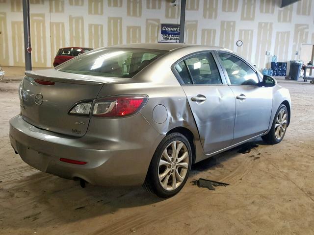 JM1BL1S65A1226067 - 2010 MAZDA 3 S SILVER photo 4