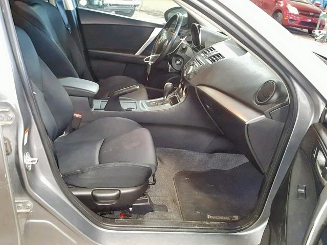 JM1BL1S65A1226067 - 2010 MAZDA 3 S SILVER photo 5