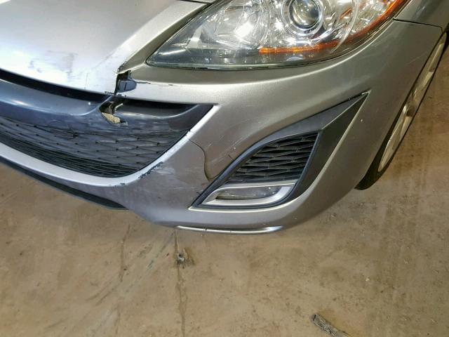 JM1BL1S65A1226067 - 2010 MAZDA 3 S SILVER photo 9