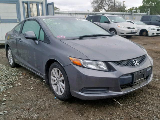 2HGFG3B17CH549466 - 2012 HONDA CIVIC EXL GRAY photo 1