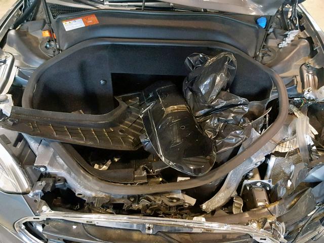 5YJSA1H18EFP36802 - 2014 TESLA MODEL S ვერცხლისფერი ფოტო 7