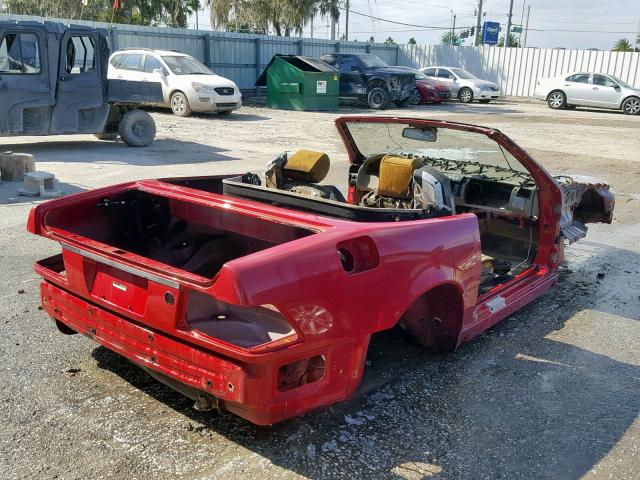 WDBFA76F0WF156460 - 1998 MERCEDES-BENZ SL 600 RED photo 4