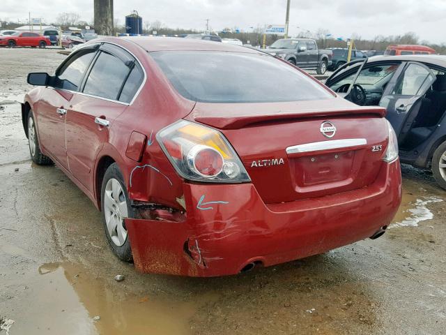 1N4AL21E87N455408 - 2007 NISSAN ALTIMA 2.5 勃艮第红 照片 3