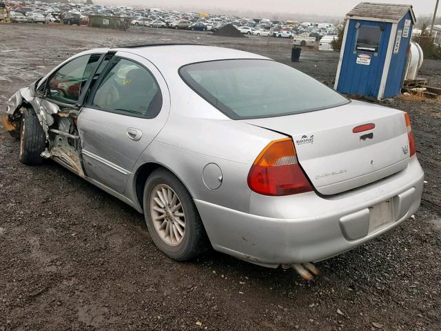 2C3HE66G5YH132632 - 2000 CHRYSLER 300M SILVER photo 3