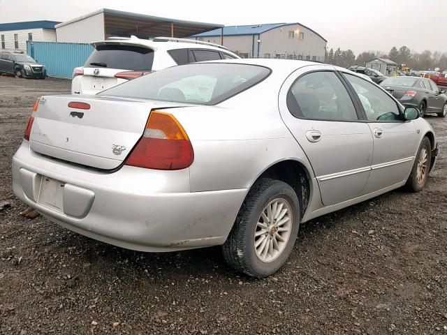 2C3HE66G5YH132632 - 2000 CHRYSLER 300M SILVER photo 4