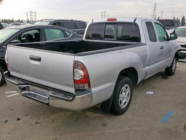 5TFTX4CN1CX011124 - 2012 TOYOTA TACOMA ACC GRAY photo 4