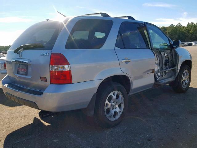 2HNYD18692H525802 - 2002 ACURA MDX TOURIN SILVER photo 4