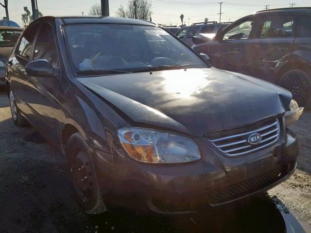 KNAFE222595664426 - 2009 KIA SPECTRA EX BLACK photo 1