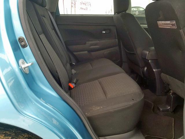 JA4AR4AU5CZ006258 - 2012 MITSUBISHI OUTLANDER BLUE photo 6