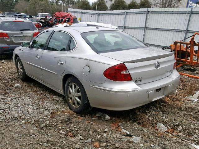 2G4WD562251325809 - 2005 BUICK LACROSSE C SILVER photo 3