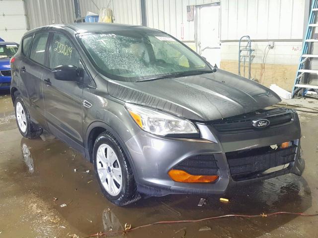 1FMCU0F72GUC37464 - 2016 FORD ESCAPE S GRAY photo 1