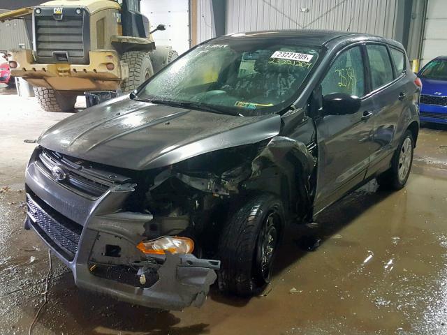 1FMCU0F72GUC37464 - 2016 FORD ESCAPE S GRAY photo 2