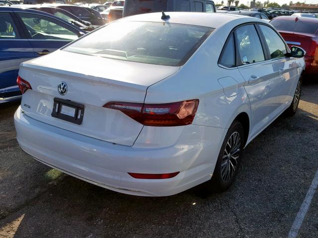 3VWE57BU9KM075423 - 2019 VOLKSWAGEN JETTA SEL WHITE photo 4