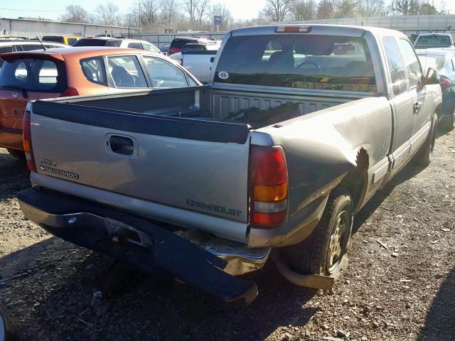 2GCEC19W4X1241066 - 1999 CHEVROLET SILVERADO SILVER photo 4