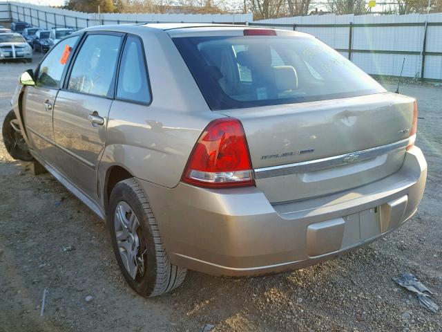 1G1ZT68N27F246663 - 2007 CHEVROLET MALIBU MAX 金色 照片 3