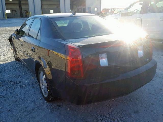 1G6DP567350116785 - 2005 CADILLAC CTS HI FEA BLACK photo 3