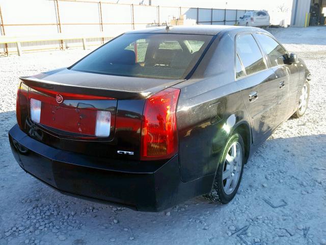 1G6DP567350116785 - 2005 CADILLAC CTS HI FEA BLACK photo 4