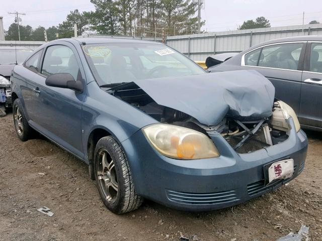 1G1AK15F577345598 - 2007 CHEVROLET COBALT LS BLUE photo 1