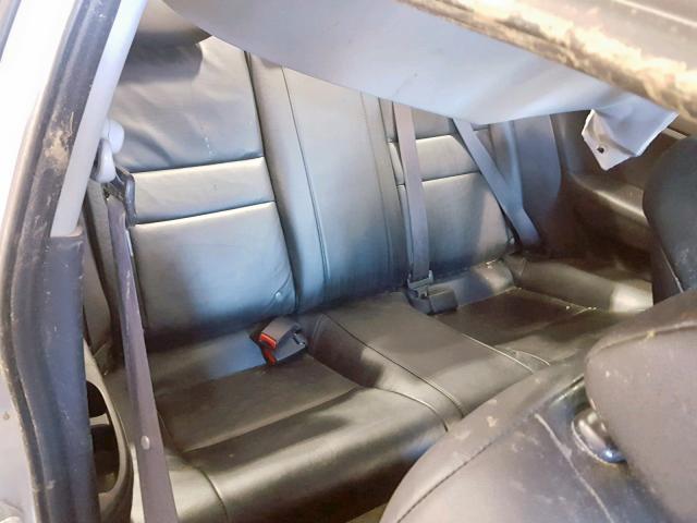 2HGFG12948H512103 - 2008 HONDA CIVIC EXL SILVER photo 6