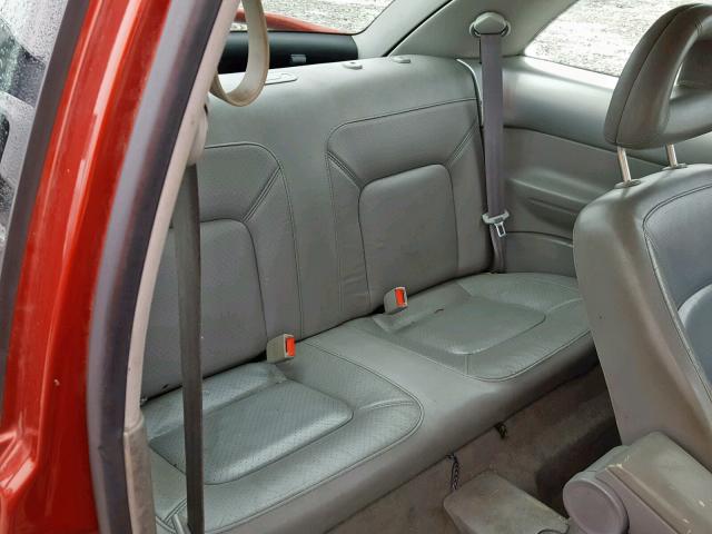 3VWDD21C5YM501949 - 2000 VOLKSWAGEN NEW BEETLE Qırmızı foto 6