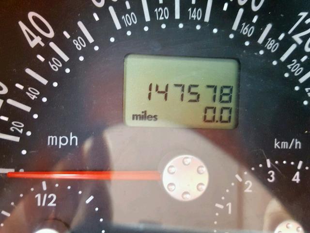 3VWDD21C5YM501949 - 2000 VOLKSWAGEN NEW BEETLE Qırmızı foto 8