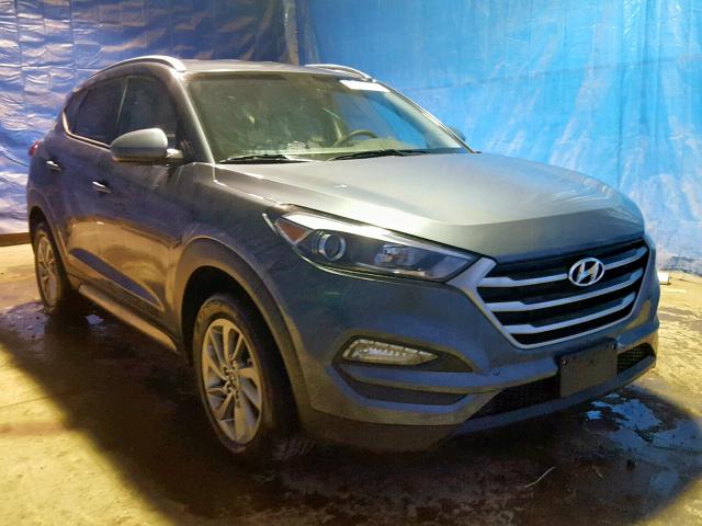 KM8J3CA45JU637826 - 2018 HYUNDAI TUCSON LIM GRAY photo 1