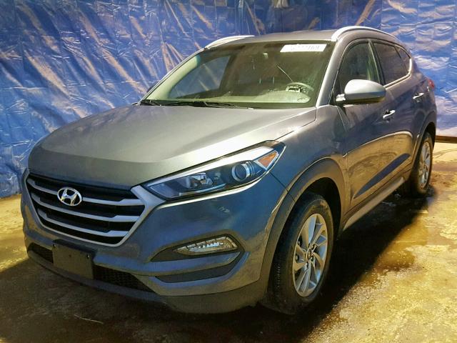 KM8J3CA45JU637826 - 2018 HYUNDAI TUCSON LIM GRAY photo 2