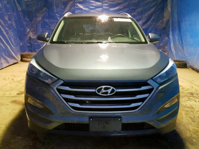 KM8J3CA45JU637826 - 2018 HYUNDAI TUCSON LIM GRAY photo 9