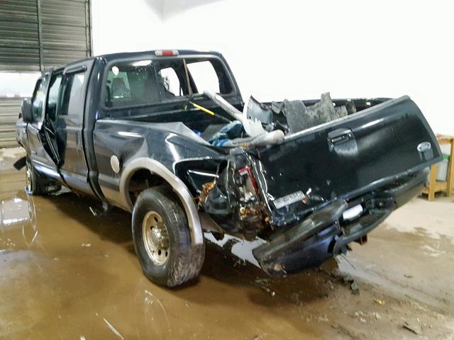 1FTNW21F83EB18761 - 2003 FORD F250 SUPER BLACK photo 3