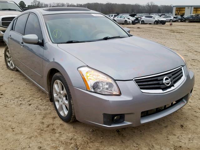 1N4BA41E07C859756 - 2007 NISSAN MAXIMA SE GRAY photo 1