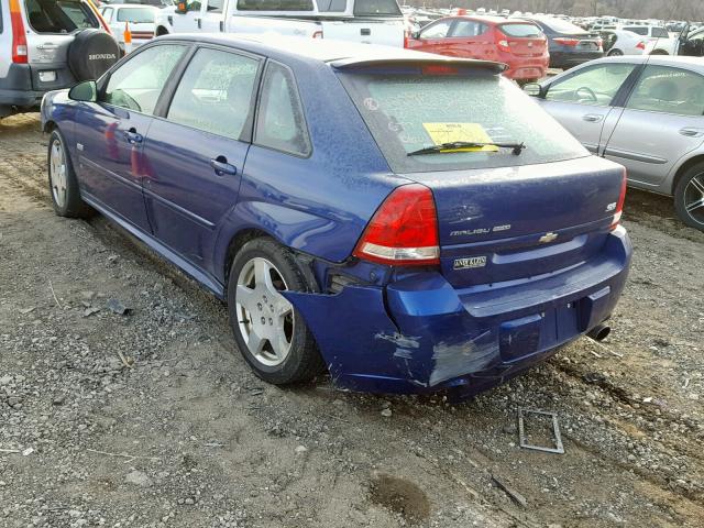 1G1ZW631X6F149978 - 2006 CHEVROLET MALIBU MAX BLUE photo 3