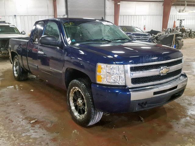 2GCEK290X91114670 - 2009 CHEVROLET SILVERADO ლურჯი ფოტო 1