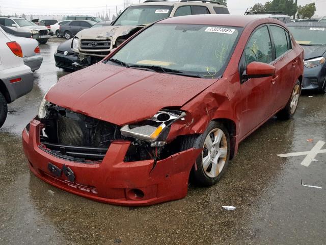 3N1AB61E88L707943 - 2008 NISSAN SENTRA 2.0 RED photo 2