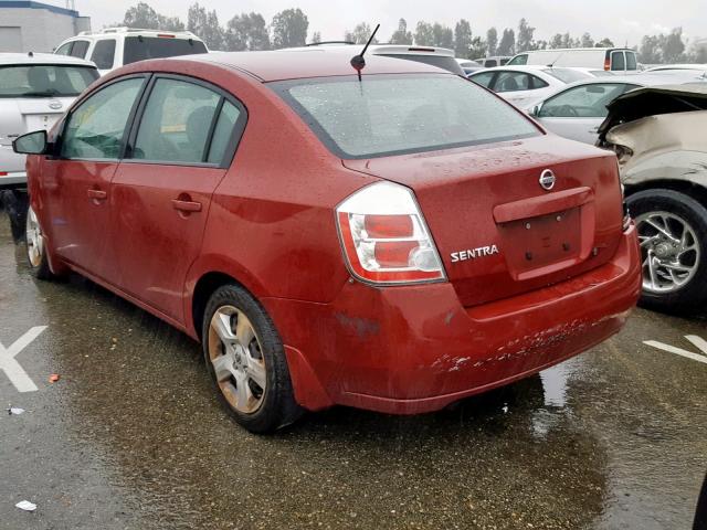 3N1AB61E88L707943 - 2008 NISSAN SENTRA 2.0 RED photo 3