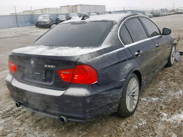 WBAPL3C58AA407538 - 2010 BMW 335 XI BLUE photo 4