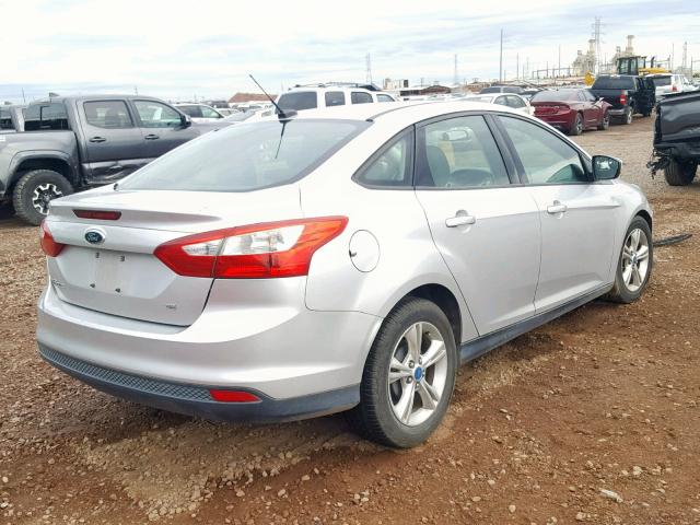 1FADP3F21DL201732 - 2013 FORD FOCUS SE SILVER photo 4