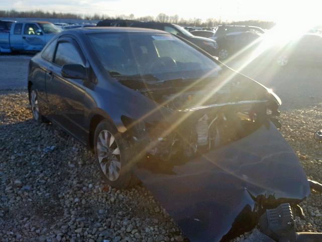 2HGFG12899H504975 - 2009 HONDA CIVIC EX BLACK photo 1