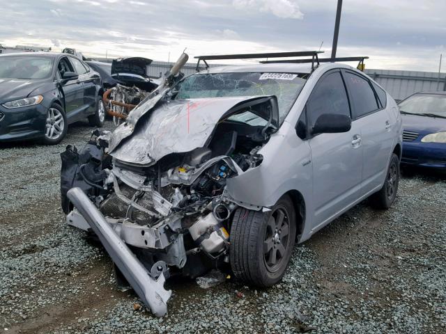 JTDKB20U667069728 - 2006 TOYOTA PRIUS SILVER photo 2